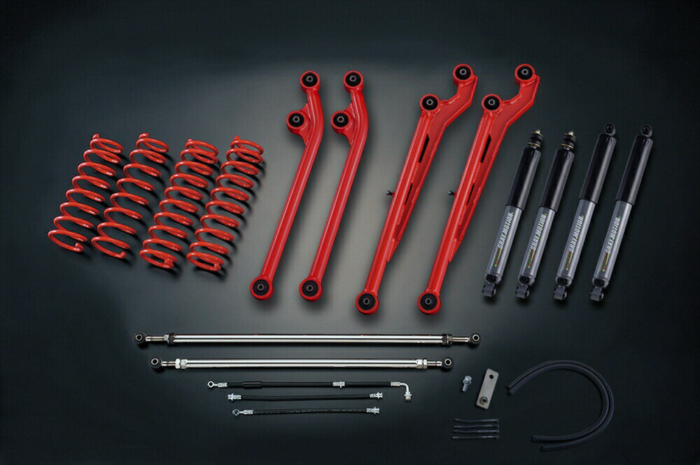 メーカー直送 モーターファーム FARM サスペンションセット JB23/33/43 【 SSPROEX セット 3インチ】 ※代引不可・返品不可