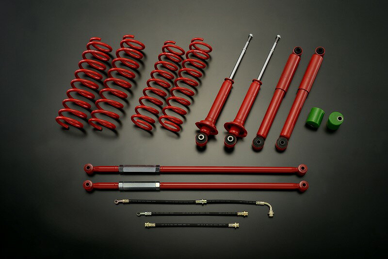 メーカー直送 モーターファーム 【先行予約：2025年5月発送】ジムニー FARM サスペンションセット JA 12 22 用【 ST JA セット 】 ※代引不可・返品不可