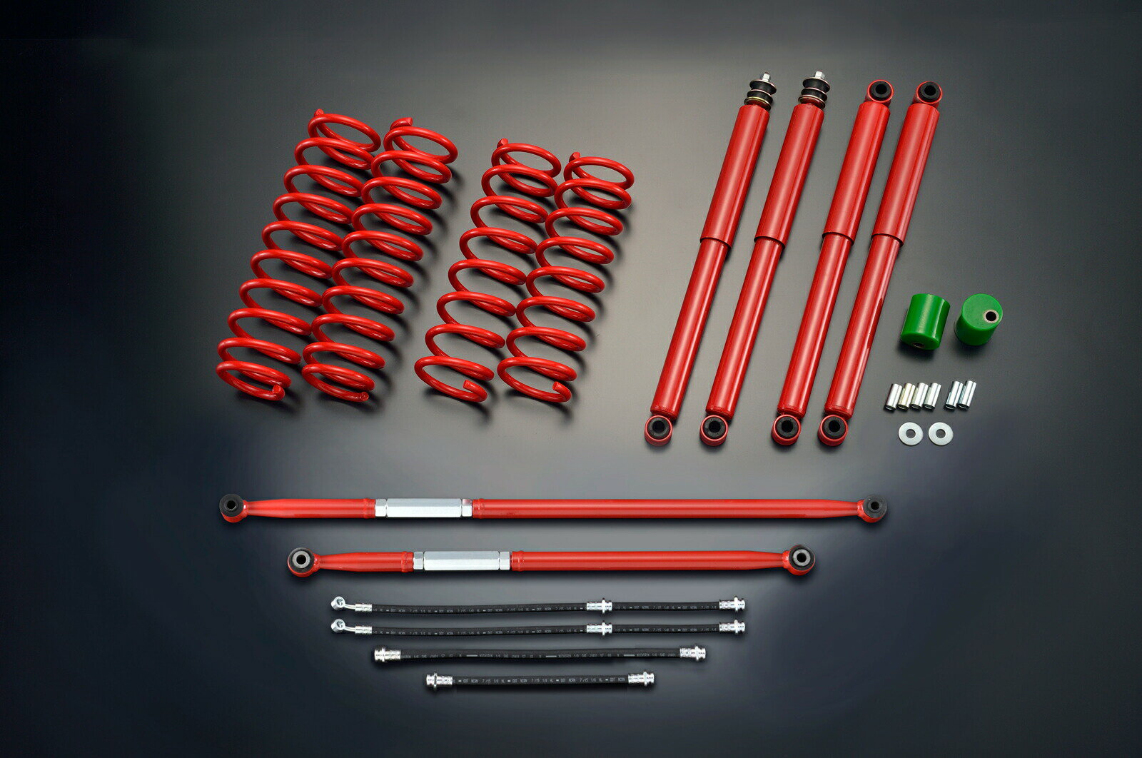 メーカー直送 モーターファーム 新型ジムニー FARM サスペンションセット JB64【 STセット 】 ※代引不可・返品不可