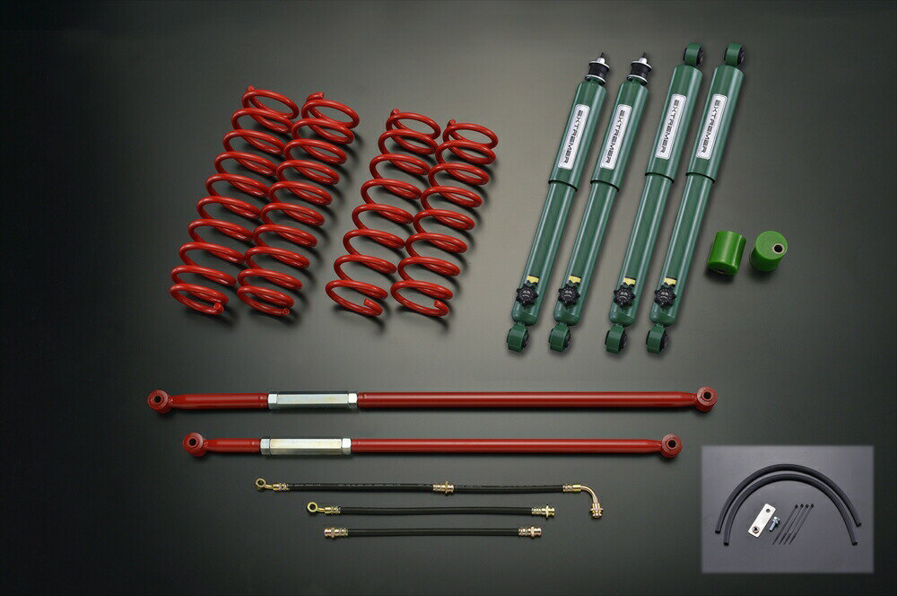 メーカー直送 モーターファーム FARM サスペンションセット JB23/33/43 【 STEX セット 3インチ 】 ※代引不可・返品不可