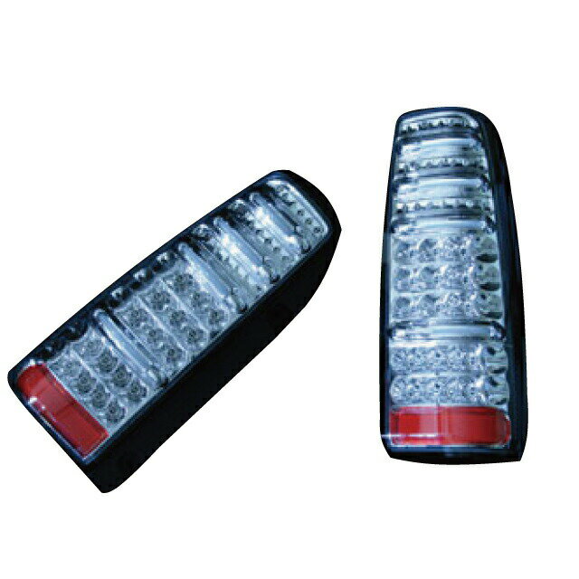 メーカー直送 モーターファーム MBROジムニーサンダーテールランプKIT　クリアクローム　JB23W ※代引不可・返品不可