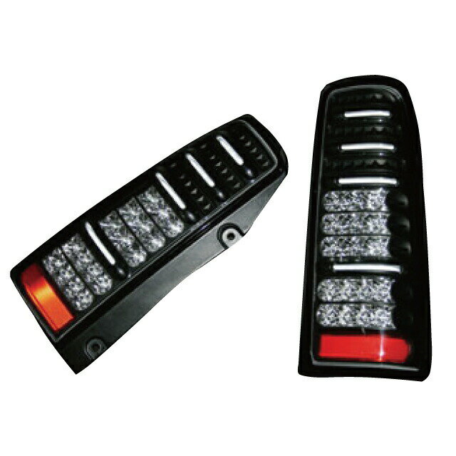 メーカー直送 モーターファーム MBROジムニーサンダーテールランプKIT　クリア/BKリム　JB23W ※代引不可・返品不可