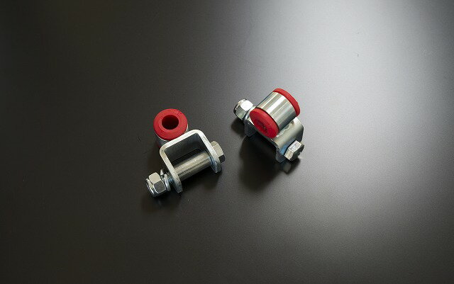 メーカー直送 モーターファーム ショック延長ブラケット40mm　スイベルウレタン　JB23/33/43 ※代引不可・返品不可