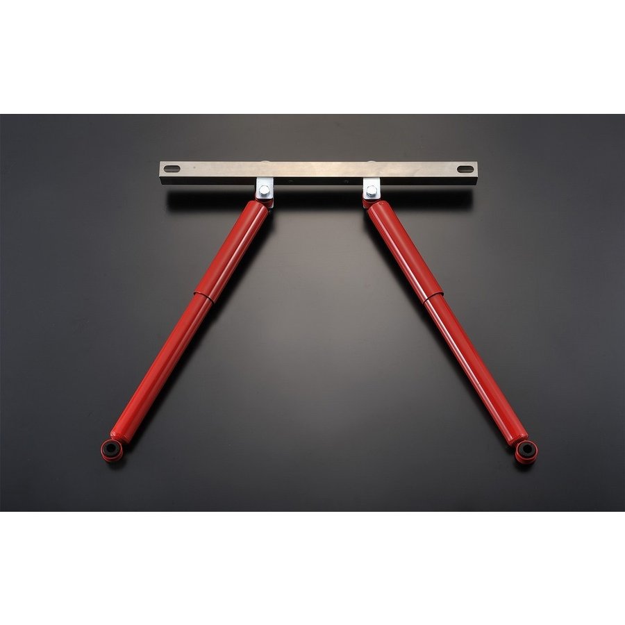 メーカー直送 モーターファーム JA11 ブリッジキット＋Rrスーパーロングショック 2本SET ※代引不可・返品不可