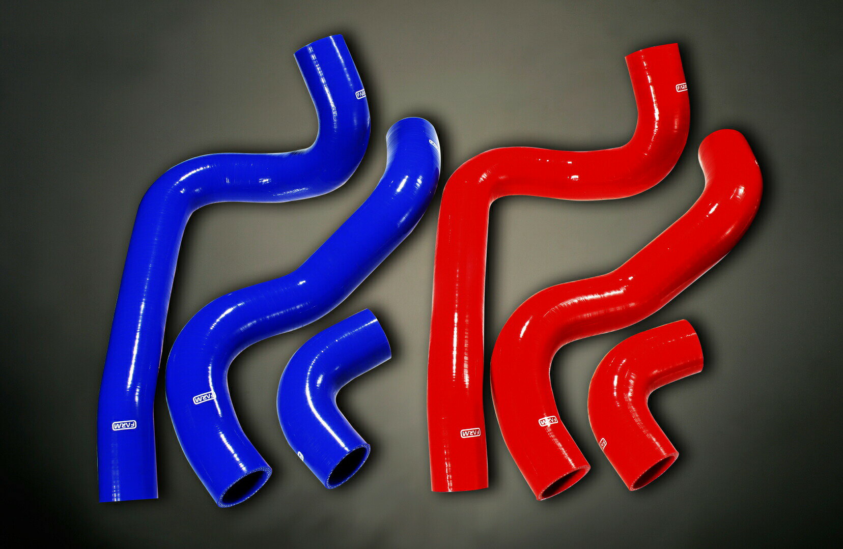 メーカー直送 モーターファーム JB64　シリコンターボホースセット ※代引不可・返品不可