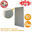 メーカー直送・50枚セット/スミパネル(ラッシングボード) WN09180 9mm×900mm×1800mm