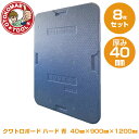 メーカー直送・8枚セット/クワトロボード ハード 青 40mm×900mm×1200mm