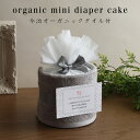 全品pt最大9倍！25日限定★ おむつケーキ ミニ 刺繍 出産祝い ミニオムツケーキ 今治タオル 可愛い 男の子 女の子 男女兼用 妊婦ママ オーガニックタオル ダイパーケーキ ギフトセット シンプル 赤ちゃん 専門 ひな祭り 節句 あす楽対応