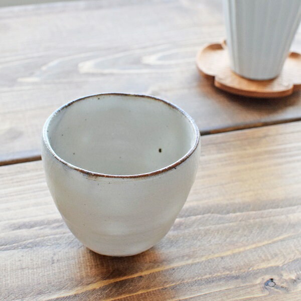suetukuri岩崎晴彦 粉引ほっこりカップ カフェオレボウル|作家もの器 フリーカップ お茶 酒器 日本酒 そばちょこ 蕎麦猪口 通販 日本製 手作り プレ...