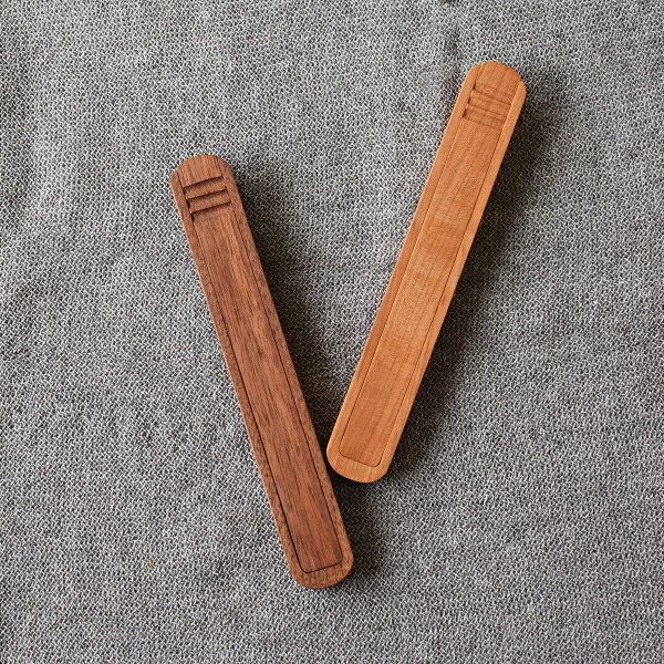 木製箸箱＆箸セット 2種TANBANANBA 木のしごと 難波行秀