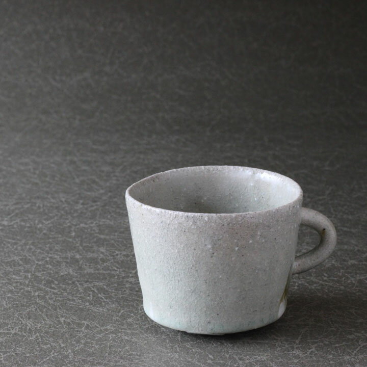 三好敦子　灰釉 マグカップ L│コーヒー 珈琲 お茶 紅茶 かわいい おしゃれ カフェ 日本製 作家もの