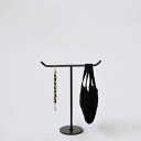 4サイズ展開 取り外し可能なアクセサリースタンド:円座タイプのアクセサリースタンドMサイズ アクセサリー ペンダント ネックレス 黒塗装 雑貨 おしゃれ かわいい ディスプレイ用品 小物 店舗什器 アパレル店舗 展示 インテリア ファッション小物