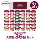 ギフト対応可★ハーゲンダッツ大容量36個セットHD120S|送料無料 カップ アイス アイスクリーム カップアイス スイーツ 定番 フレーバー 詰め合わせ バニ...