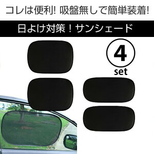 【1000円ポッキリ】送料無料 サンシェード 車 日よけ 吸盤無し　熱中症対策　車内温度低下　プライバシー　車中泊　夏海　山　川　窓に跡形付かない　メール便 PK3 D8