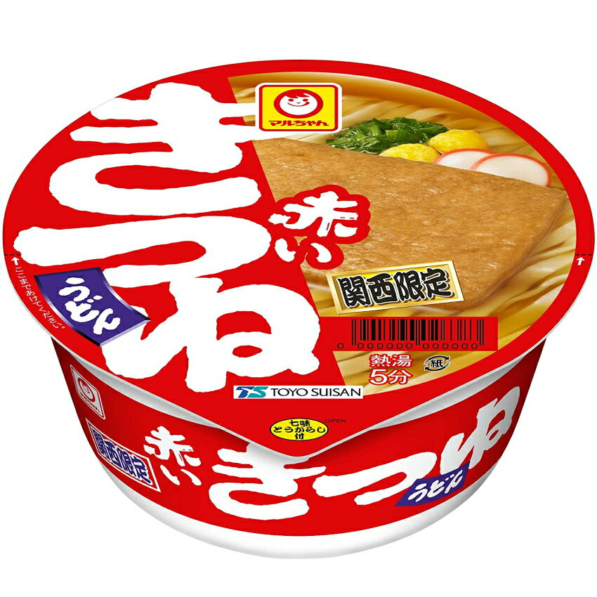 マルちゃん 赤いきつねうどん 関西 96g×12個 送料無料