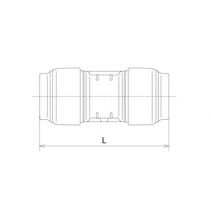 オンダ製作所　RPJ3-1310　ソケット（異径）　13A（PEX・PB）×10A（PEX・PB）　ダブルロックジョイントレボス 2