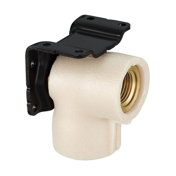 オンダ製作所　WLSF73-1313-S　座付水栓エルボ　マルチタイプ　保温材付　Rp1/2×13A（PEX・PB）　ダブルロックジョイント