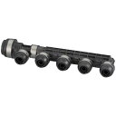 オンダ製作所 WH2A-CE06 樹脂ヘッダー IN側20A(PEX)×1口 OUT側13A(PEX・PB)×5口 ダブルロックジョイント