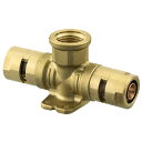 オンダ製作所 CMT6-13-S カポリメタル用 座付チーズ平行めねじ Rp1/2×13×13