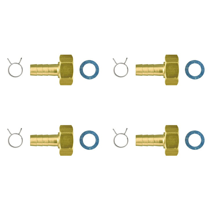 オンダ製作所　TH-502-4P　カポリツインW用金具セット　10A×G1/2