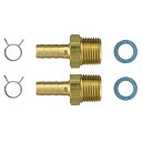 オンダ製作所 TH-505-2P カポリツインW用金具セット 10A×R1/2