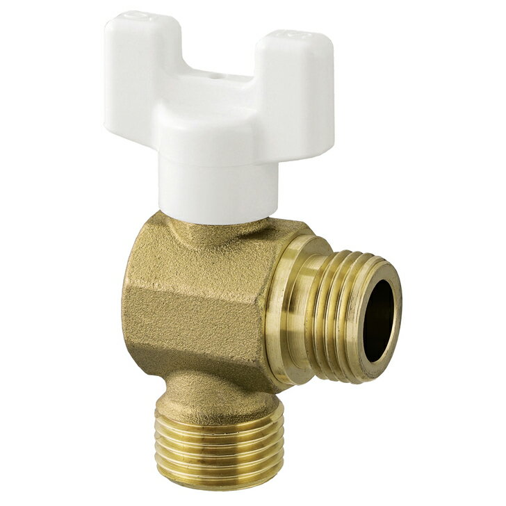 オンダ製作所　AL1-13　ボールバルブ　G1/2×G1/2　L型