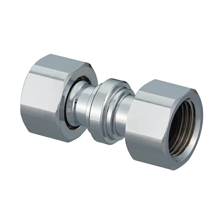 オンダ製作所　OS-524M　両ナット付アダプター　G1/2　黄銅