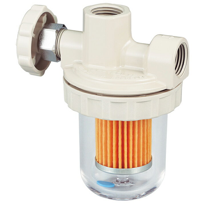 オンダ製作所 OF-100LVE オイルストレーナー Rc1/2×Rc1/2 ストレーナー 灯油