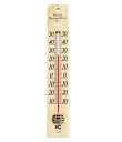 木製温度計 サーモ105　カラー（白木/イエロー）
