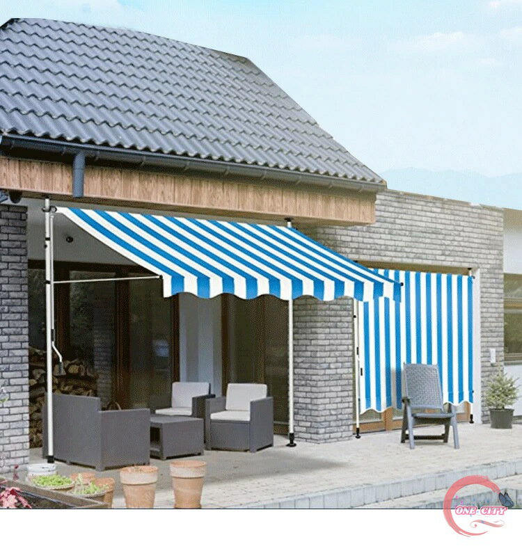 強い日差しや視線をカットする日よけシェード。つっぱり式でデッキやベランダに簡単設置！ 【耐久性、耐候性の高いターポリンキャンバス生地を採用】 ポリエステルの織物に塩化ビニールを貼り合わせたもので、軽量で強度が高いと言われています。 また、撥...