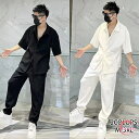 セットアップ メンズ 春夏 韓国 ゆったり 半袖 メンズ ワイドパンツ メンズ ビッグシルエット ジャケット メンズ 2点セット マイノリティ 韓国 ファッション 春服 春 春夏 メンズファッション