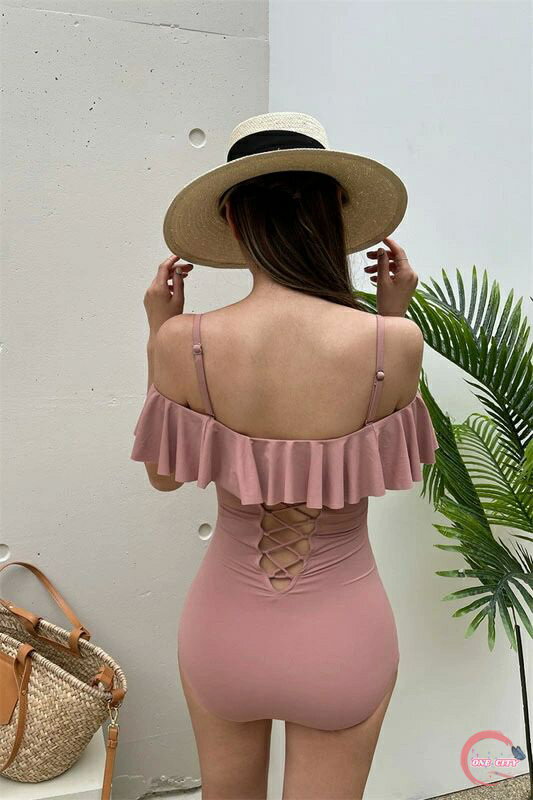 レディース　水着　ワンピース Haibaoxing の ワンピース 水着 女性 2025 スタイル 少し 太めの 女の子 スリム スポーツ レジャー 温泉