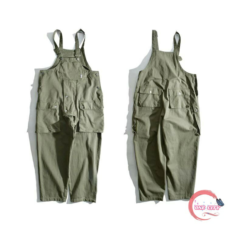 ブラック パンツ オーバーサイズ サロペット 薄手 オーバーオール つなぎ メンズ レディース ツイル生地 オールインワン サロペットパンツ 作業着 無地 レディース カーキ 黒 カジュアル ストリート アメカジ 秋 春 夏 体型カバー