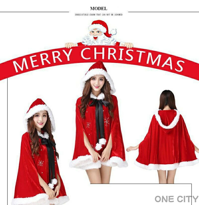 レディース クリスマス衣装 女性 ワンピース サンタ コスプレ コスチューム 大きいサイズ サンタ 衣装 クリスマス コスプレ クリスマス 衣装 サンタ服 高品質 聖夜 女の子 セクシー オシャレー 可愛い 女子会 パーティー ドレス 送料無料 2