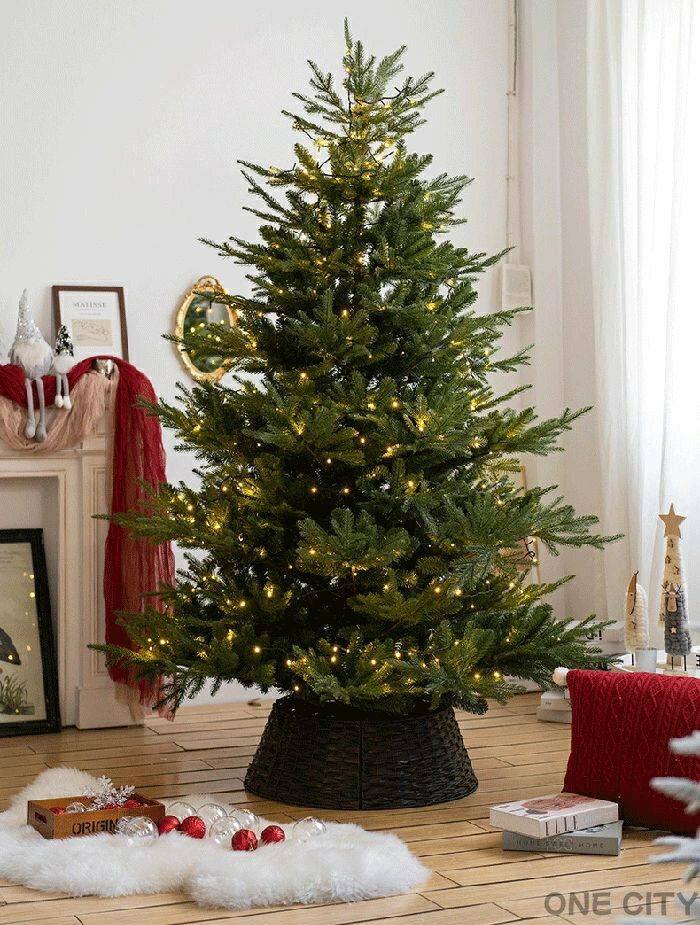ONE CITYのクリスマスツリー 足元 スタンドカバー 脚カバー フェンス バスケット 足元隠し 脚隠し 目隠し 足隠し バスケット ツリー ベースカバー 脚カバー ツリースカート 鉢カバー おしゃれ シンプル 北欧 ナチュラル デコレーション クリスマス ツリー オーナメント 飾り 装飾｜アングル2