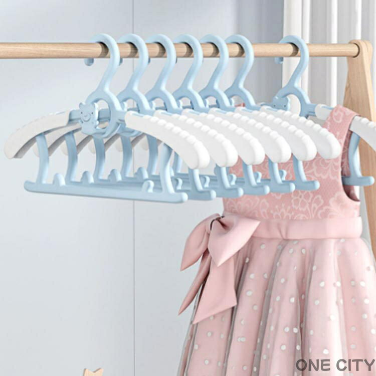ONE CITYの30本セット 伸縮式 ベビー 伸縮 キッズ 子供用 赤ちゃん ベビーハンガー 衣類 滑らない ハンガー キッズハンガー 連結 ベビーハンガー 省スペース 洗濯 洗濯ハンガー 伸びる 乾湿両用 収納用品 丈夫 かわいい シンプル｜アングル2