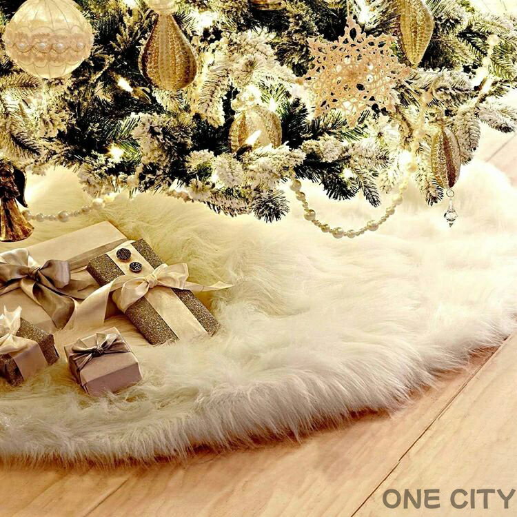 クリスマスツリースカート クリスマス飾り 円形 可愛いツリースカート豪華 ベースカバー オーナメント ..