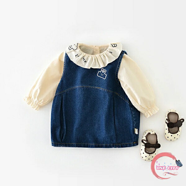 ワンピース シャツ 長袖 ベビー服 子供服 女の子 セットアップ 可愛い 春 夏 ベビー 新生児 赤ちゃん 通気 涼しい 出産祝い 誕生日 プレゼント ギフト 0歳 1歳 2歳 3歳 73cm 80cm 90cm 100cm 110cm 2