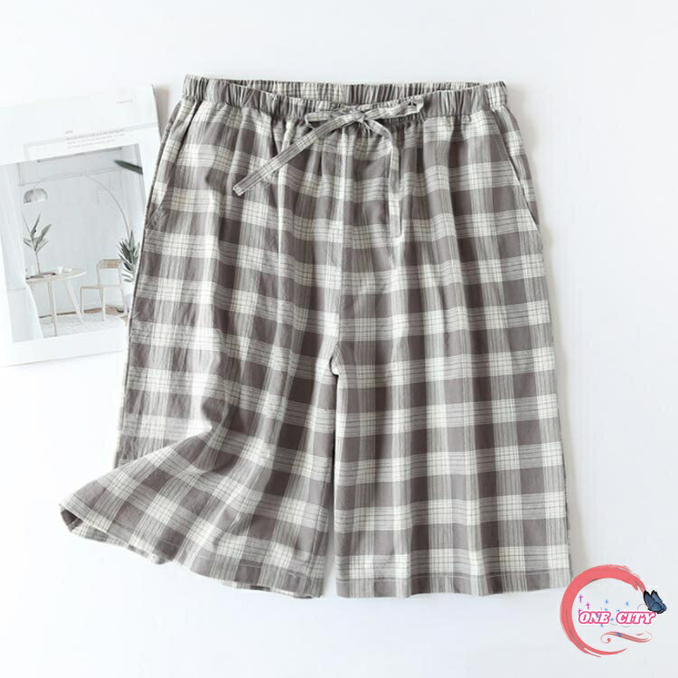 【送料無料】パンツ ルームウェア チェック ショートパンツ ハーフパンツ ルームパンツ パジャマパンツ 半ズボン メンズ ズボン パジャマ