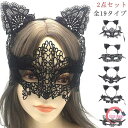 セクシー コスプレ 猫耳 セクシー コスチューム 2点セット アイマスク レース ヘアバンド エロい セクシー ダンス 可愛い かわいい 大人 セクシー 仮装 フリーサイズ ナイトブラ ブラック コスプレグッズ