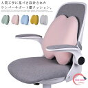 腰クッション ランバーサポート 低反発クッション 腰サポート 腰枕 背当て 腰当て オフィス 椅子用 介護用 車用クッション 背もたれ 取付バンド 取り外しカバー 洗える