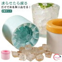 3d 1.3cm角氷 耐久 製氷トレー 円筒形 【2個セット】製氷器 シリコン 40個取 製氷機 蓋付き 四角氷 取り出しやすい 柔らかい 小分け アイストレー...