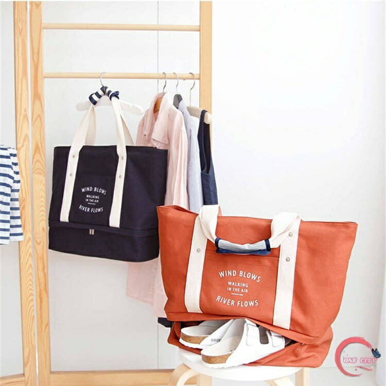 楽天ONE CITY【 送料無料】 4色 トートバッグ キャンバス キャンバス 帆布 斜めがけ ショルダーバッグ キャンパス レディース 大容量 お弁当入れ お散歩バッグ シンプル 春 夏 秋 冬 マザーズバッグ 通勤 通学 男女兼用 母の日