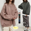 スウェット レディース 微起毛 トップス 長袖 秋 冬 トレーナー 大きいサイズ tシャツ プルオーバー ビッグシルエット ゆったり カットソー きれいめ Tシャツ クルーネック パーカー 裏起毛 柔らか おしゃれ 大人 オーバーサイズ お尻隠し 体型カバー 30代 40代 送料無料