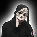6typeから選べる コスチューム フード付!! コスプレ ハロウィン 衣装 ホラーマスク パーティーグッズ 変装グッズ 恐怖のスクリームマスクとブラック マン...