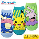 ポケモン 子供用 靴下 ソックス 3足セット ポケットモンスター バイオレット スカーレット ボーイズ ジュニア ガールズ 【メール便発送商品】 pz-sm44...