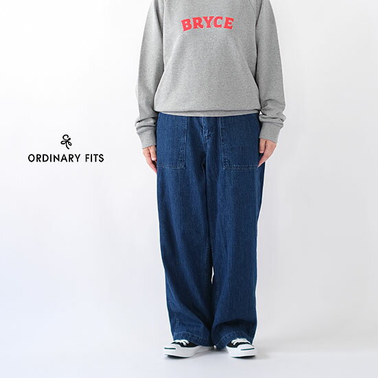 Rakuten - オーディナリーフィッツ ordinary fits ジェームス ファティーグ デニム ユーズド JAMES FATIGUE DENIM USED 101J-01＊送料無料＊《即日発送》