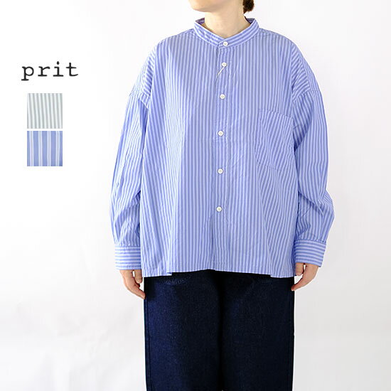 楽天市場】prit（柄ストライプ）（シャツ・ブラウス｜トップス
