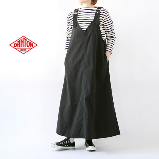ダントン DANTON ストレッチタイプライター Vネック サロペットスカート DT-F0048 NCP ジャンパースカート*送料無料*《即日発送》 ダントン DANTON ストレッチタイプライター Vネック サロペットスカート DT-F0048 NCP ジャンパースカート*送料無料*《即日発送》