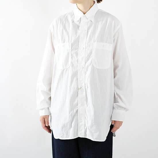 Rakuten - オアスロウ orSlow レディース RELAX FIT CHAMBRAY WORK SHIRT リラックスフィット シャンブレー ワークシャツ 01-8270-84 01-8270-69 ユニセックスサイズ＊送料無料＊《即日発送》